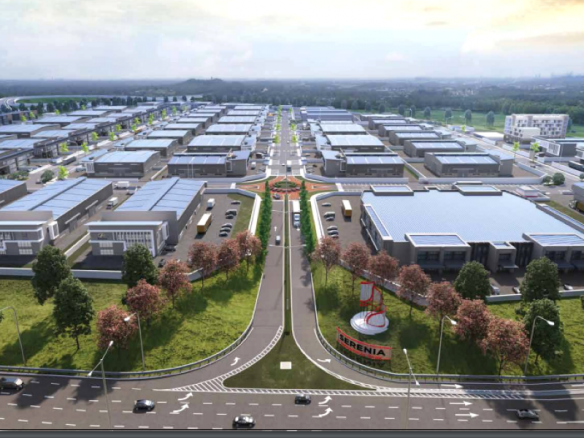 The larger Industrial Areas in Selangor, Malaysia