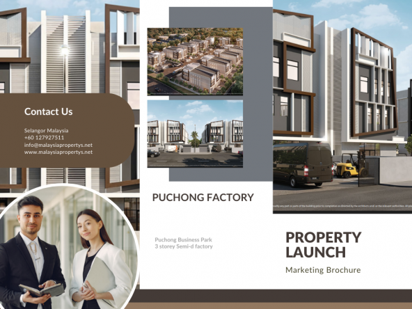 Puchong 3 story Semi d Factory for sale (2025 New Launch)