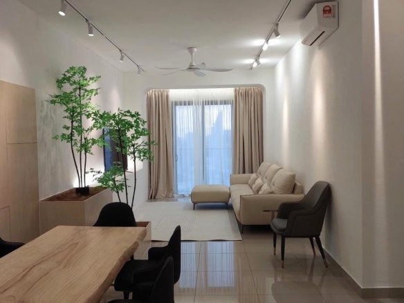 Bangsar Hill Park Condo for Rent Near LRT Bangsar