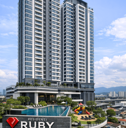 Residensi Ruby Tower @ Sea Park Service Residences for rent