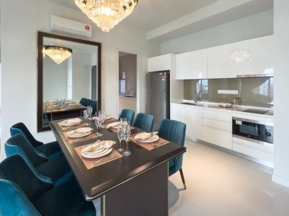 Oxford Residence for Rent KL 3+1 Bedrooms Fully Furnished